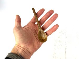 Cuillères en bois, grandes cuillères à soupe, cuillères à soupe de nouilles Soba, pièce design en bois naturel en promotion - Product Image 2