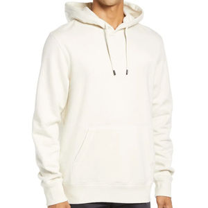 Sweat à capuche épais en coton 100% pour homme, coupe ample, molleton 600g, épaules tombantes, personnalisable - Product Image 1