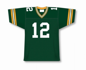Camiseta Deportiva de Malla Verde y Negra con Número 55, Estilo Fútbol Americano Irlandés, Uniforme Personalizado para Equipo, Venta al Por Mayor OEM - Product Image 2