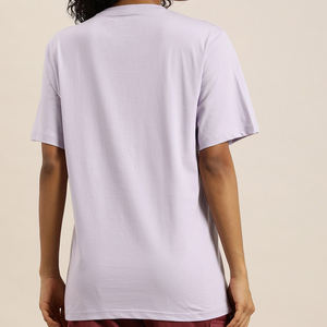 Camisetas Bordadas Personalizadas para Mujer, Proveedor OEM, Camiseta de Algodón Suave con Logotipo Cosido para Venta al por Mayor y Marca Privada - Product Image 2