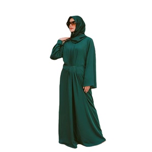Prix de gros Nouvelle Abaya élégante pour femme Robe islamique respirante pour femme musulmane Tailles personnalisées Abaya - Product Image 1