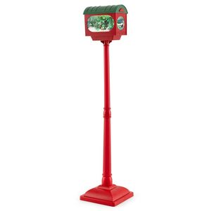 Lanterne de rue de Noël LED de 59 pouces avec globe à neige activé par le son, étanche IP65, options multicolores - Product Image 1