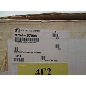 อะแดปเตอร์ NEW AMAT 9754-07008 VPC2000 - อุปกรณ์และอะไหล่เซมิคอนดักเตอร์ระดับโลกที่เชื่อถือได้ - Product Image 1