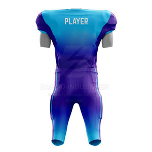 Premium Quality Breathable American Football Uniform Customizable Options Soft Polyester Fabric for High Intensity <b>Training</b> - Product Image 2
