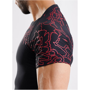 Camiseta Deportiva Ecológica con Logotipo Frontal, Ropa Deportiva de Poliéster Reciclado para Hombre, Secado Rápido, Ropa Deportiva Sostenible, Venta al Por Mayor - Product Image 4
