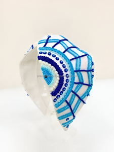 Diademas de Tela Hechas a Mano con Forma de Corazón, Luminosas y Elegantes, Accesorios para el Cabello de Niñas con Nudos para Mujeres en Europa y EE. UU., Tendencia 2025 - Product Image 4