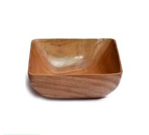 Ensemble de bols de rangement en bois en forme d'étoile, finition naturelle, faits à la main, durables, organisateur polyvalent, accent de décoration élégant pour la maison - Product Image 6