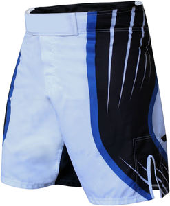 Pantalones Cortos Profesionales Personalizados de Muay Thai y MMA para Hombre, de Satén Tejido Sólido, Transpirables y de Secado Rápido - Product Image 5