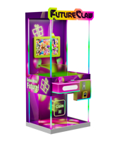Machine à grue intelligente avec écran publicitaire numérique LCD, conforme ADA, options de paiement multiples, gestion basée sur le cloud