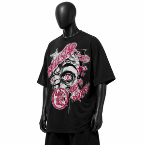 Camisetas Gráficas Minimalistas, Camisetas de Cuello Redondo de Algodón con Estampado Personalizado DTG, Proveedor Mayorista para Marcas de Ropa de Marca Privada - Product Image 2