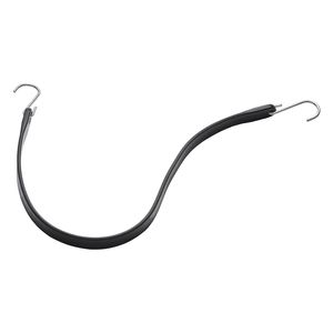 Cinghie Elastiche con Ganci a S in Acciaio Resistente da 20mm, Set da 10 Pezzi, Corda Elastica da 24 Pollici, Accessori per il Controllo del Carico - Product Image 1