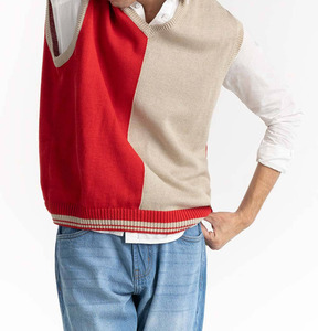Pull tricoté pour homme à col rond, double couche épaisse, broderie décontractée, nouveau style automne/hiver, ODM - Product Image 4