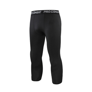 Wholesale High Quality Custom Logo <b>Men's</b> Leggings Quick Dry <b>Compression</b> Pants <b>Men</b> Sports <b>Tights</b> <b>for</b> Gym Running - Product Image 4