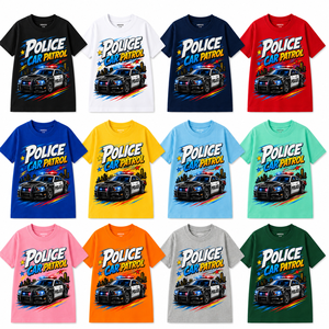 เสื้อยืดแขนยาวผู้ชาย KIDZCO ผ้าฝ้าย 100% ไซส์ใหญ่พิเศษ คอโอเวอร์ไซส์ 5-6 ปี ผลิตจากผ้าเจอร์ซีย์ เป็นมิตรกับสิ่งแวดล้อม สไตล์ฮิปฮอป - Product Image 3