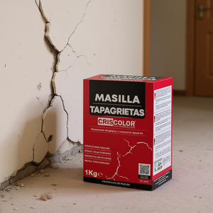 Criscolor Masilla Tapagrietas 1Kg per Riparazione di Crepe e Fori - Product Image 3