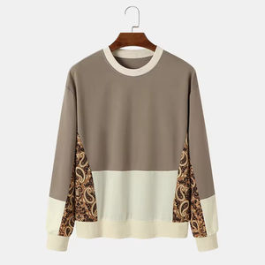 Service OEM, sweat-shirts pour hommes de haute qualité, vente en gros, sweat-shirts avec poches latérales, sweat-shirts au design tendance - Product Image 1