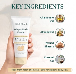 Crema para la Dermatitis del Pañal OEM con Óxido de Zinc, Aloe Vera y Manteca de Karité para Alivio de la Dermatitis, Protección de la Piel y Cuidado Diario - Product Image 4