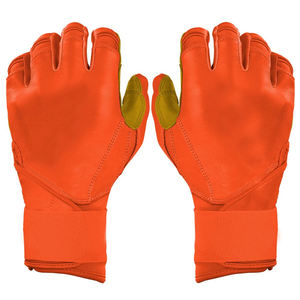 Gants de frappe en cuir Cabreta unisexes, professionnels, avec logo personnalisé, respirants, pour softball et baseball - Product Image 2