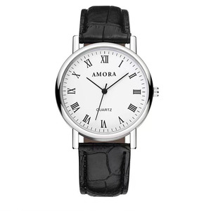 Men's Korean Style Business Fashion Trendy Simple All-Match Quartz Leather Band 10mm Case Adult Student Watch Wholesale - Product Image 5