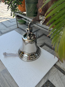Large <b>Brass</b> Church <b>Bell</b> Handmade Nautical Dinner <b>Bell</b> traditional - Product Image 3