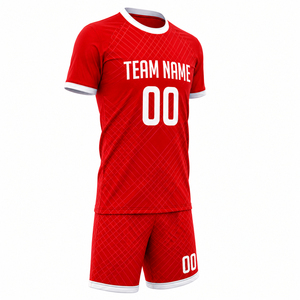 Custom <b>Soccer</b> Jerseys & Football Uniform Set with Sublimation Printing 100% Polyester Quick Dry Team Name & Numbers - Product Image 2