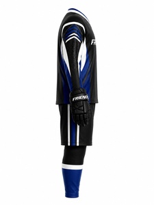 Conjunto de Uniforme de Hockey, Jersey y Pantalones Cortos, Impresión por Sublimación, Poliéster Transpirable, Unisex para Adultos, Equipo de Práctica de Hockey sobre Hielo - Product Image 5