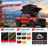 Сверхлегкая палатка из твердого сплава для трех человек на крыше для Ford Maverick Explorer