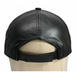 Custom 6 Panel Fitted <b>Caps</b> Leather Baseball <b>Cap</b> for <b>Women</b> Men - Product Image 3