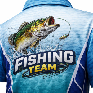 Camisetas de Pesca Bordadas Personalizadas - Pedidos al por Mayor Disponibles de Proveedor Mayorista OEM - Product Image 4