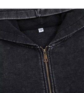 Survêtement unisexe délavé à l'acide, coupe oversize, sweat à capuche et pantalon de survêtement, poids moyen, coupe classique, streetwear, hiver, vente en gros, OEM - Product Image 5