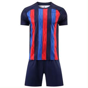 Ensemble d'uniformes de football personnalisables en polyester respirant à séchage rapide – Nouveau design - Product Image 5