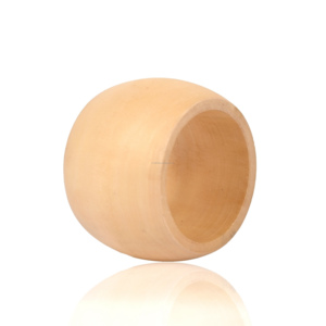 New Arrival Wood Napkin Rings Factory Direct Wholesale Table <b>Tissue</b> Holder Paper Party Decoration for <b>Weddings</b> - Product Image 1