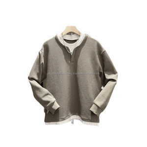 Sudadera Holgada con Capucha y Cuello Redondo, Estilo Coreano, Versión Simple y Limpia, Abrigo de Invierno 2024 - Product Image 4