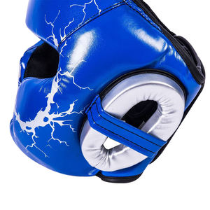 Casque de protection MMA personnalisable de qualité supérieure, casque de boxe à visière ouverte, protection contre les chocs, équipement d'entraînement pour adultes et jeunes - Product Image 4