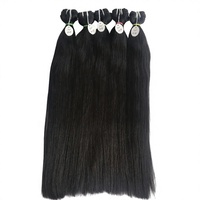 Cheveux brésiliens vierges semi-naturels de luxe, provenant d'un seul donneur, qualité Remy Nandee House, tissage de cheveux de haute qualité, vente chaude en usine