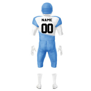 Uniforme de football américain sur mesure, fabriqué en usine, vente en gros, meilleur matériau, séchage rapide, pour adultes - Product Image 3