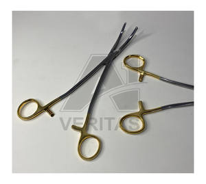 Pinza manual reutilizable de acero para cesárea, fórceps de hysterectomía de calidad premium, certificado CE A-1 VERITAS, obstetricia y ginecología - Product Image 3