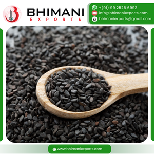 Semillas de Sésamo Negro Premium Frescas, 99.95% de Pureza, Tamaño 1.8-2.2 mm, Contenido de Aceite, Grado de Exportación, Certificado FSSAI, Empaque a Granel - Product Image 2