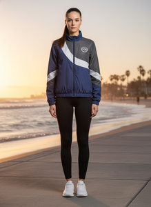 Chaqueta de Nailon 100% Personalizada para Mujer, Chaqueta Ligera de Primavera Resistente al Agua y al Viento, Tejido de Tela, Abrigo para Exteriores - Product Image 4