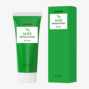 Ampolla de aloe hecha en Corea, loción todo en uno calmante para todos los usos 100ml - Product Image 1