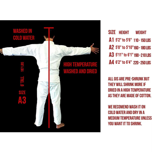 ชุดยูนิฟอร์ม BJJ ปักลายพิมพ์ด้านหน้า แขนยาว แห้งเร็ว น้ำหนักเบา ระบายอากาศได้ดี ผลิตจากโพลีเอสเตอร์ผสมคอตตอน สำหรับศิลปะการต่อสู้ - Product Image 3