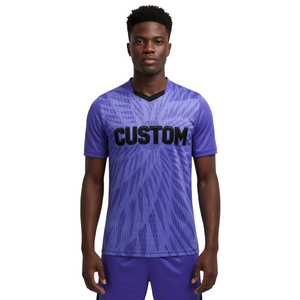Camiseta de Fútbol Personalizada 2026 con Logotipo, Nombre y Número Impresos, Corte Automatizado, Corta, Transpirable y de Secado Rápido para la Temporada de Verano - Product Image 5
