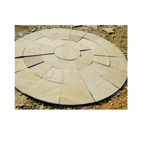 Dalles et carreaux en pierre naturelle de grès vert Raj, durables, pour l'architecture de style patrimonial - Product Image 4