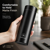 Geïsoleerde tumbler van roestvrij staal met eigen logo, thee-infuser, 304 draagbare vacuümbeker, groothandel OEM