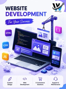 บริการพัฒนาเว็บไซต์องค์กร WEB TECH PRIME สำหรับ Mac OS-HTML CSS JS ออกแบบตามสั่ง รองรับและบำรุงรักษาอีคอมเมิร์ซ - Product Image 1