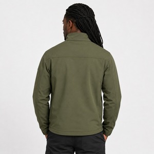 Winter <b>Jacket</b> New Softshell <b>Jacket</b> Custom Design Winter <b>Work</b> Wear Men's Windproof Waterproof <b>Fleece</b> Zip Up Soft Shell <b>Jacket</b> - Product Image 2