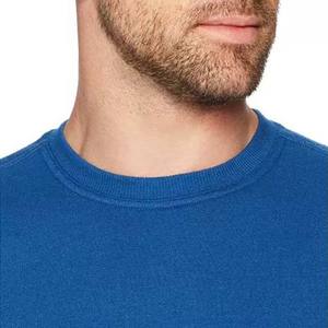 เสื้อสเวตเชิ้ตแขนยาวคอกลมสีน้ำเงินรอยัลสำหรับผู้ชาย ผ้าฟลีซ  รับทำโลโก้ตามสั่ง  OEM ODM ขายส่งเสื้อผ้า - Product Image 4