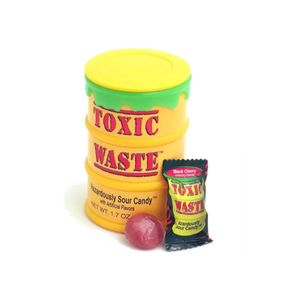 Bonbons Nuklear Sour Candy Premium Toxic Waste - Stock en gros pour stations-service, salles de jeux et vente en ligne de nouveautés - Product Image 1