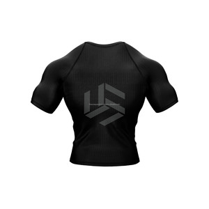 Camisetas de Compresión Deportivas para Hombre con Protección UPF50+, Mangas Largas, Diseño de Logotipo Personalizado, Marca MMA BJJ, Sublimación - Product Image 2