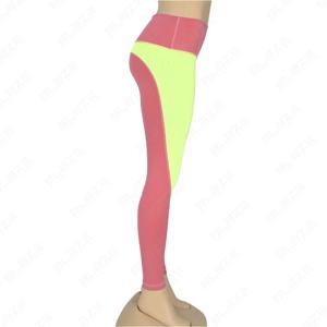 Legging de yoga taille haute respirant et personnalisé, taille élastique, séchage rapide, antistatique, taille croisée, grande taille, léger - Product Image 5